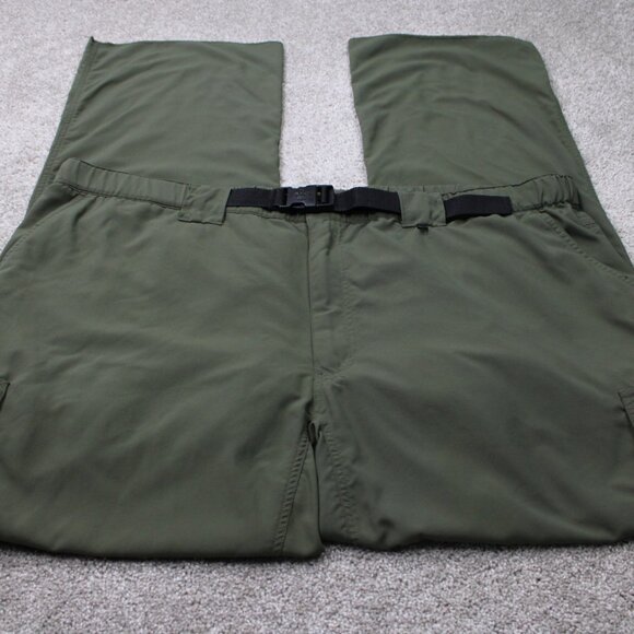 Boy Scouts Of America Cargo Pants Mens 3XL Green Switchback Covertibile Belted - Picture 2 of 15